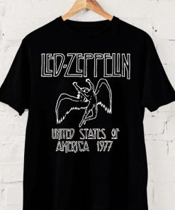 led zeppelin t-shirts vintage 1977